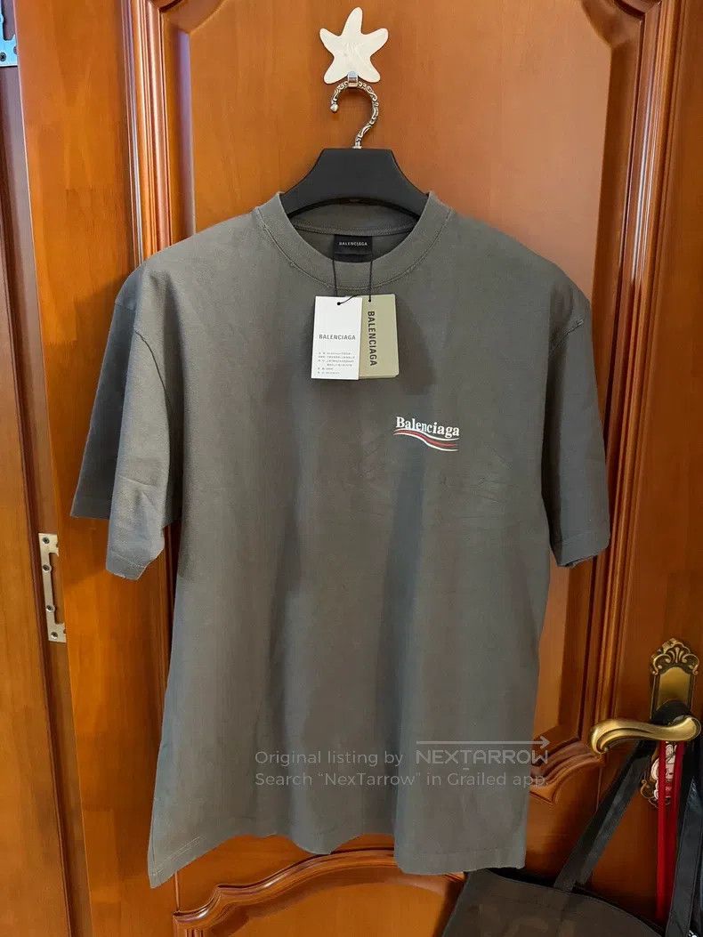 Balenciaga Balenciaga Coca-Cola Destruction Logo Short Sleeve Gray Size US XS / EU 42 / 0 - 1 Thumbnail