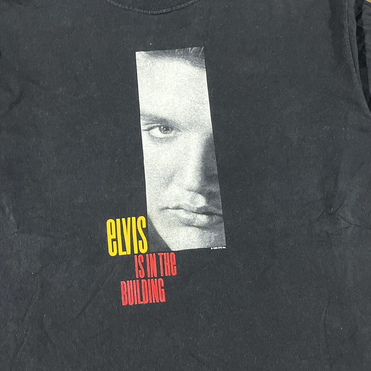 Band Tees × Vintage Vintage 90s Elvis Presley Rock & Roll Hall Of Fame Music Tee Size US M / EU 48-50 / 2 - 4 Thumbnail
