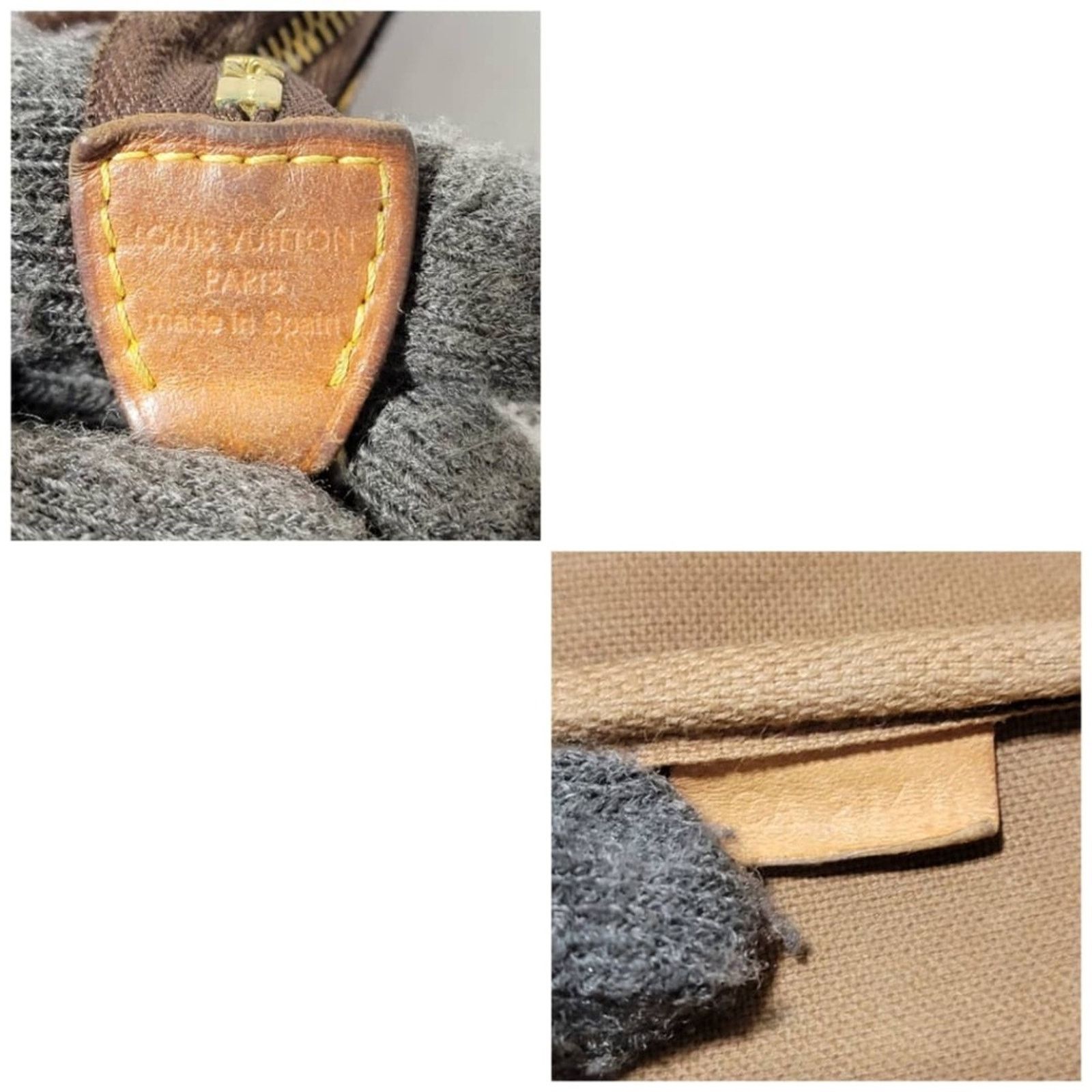 Louis Vuitton Authentic LOUIS VUITTON Monogram Pochette Accessoires Brown Size ONE SIZE - 3 Thumbnail