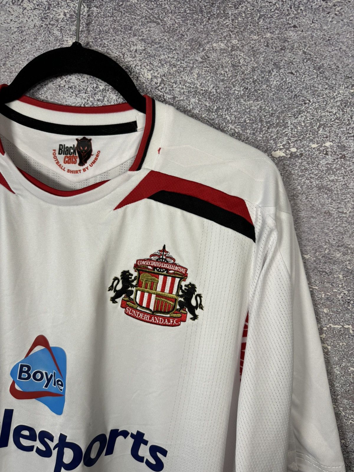 Other Sunderland Away 2007/08 Umbro Soccer Jersey Blokcore Size US XL / EU 56 / 4 - 8 Thumbnail
