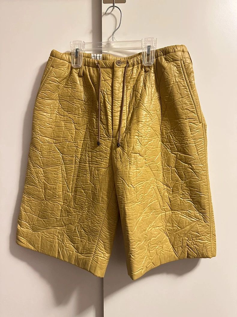Dries Van Noten Dries Van Noten Quilted Cotton Shorts Size US 34 / EU 50 - 1 Thumbnail