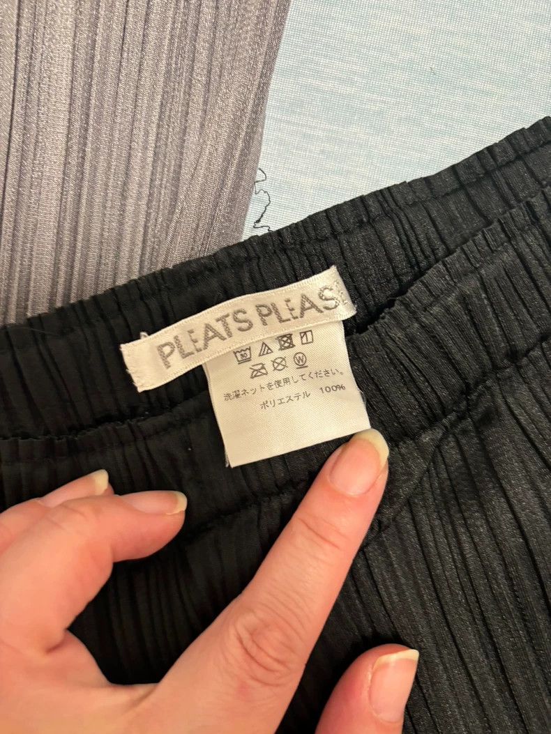 Issey Miyake issey miyake size:3 Black pleated pants 2505-Nextarrow Size 42" / US 20 - 2 Thumbnail