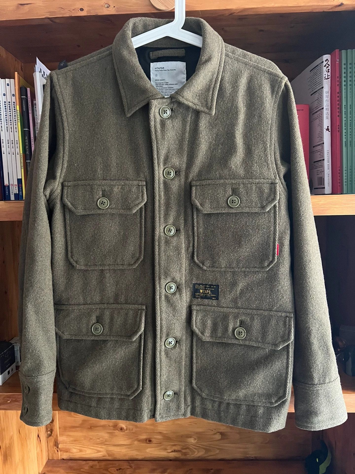 Wtaps WTAPS 4-Pocket Wool Japanese Jacket M Size US M / EU 48-50 / 2 - 1 Thumbnail