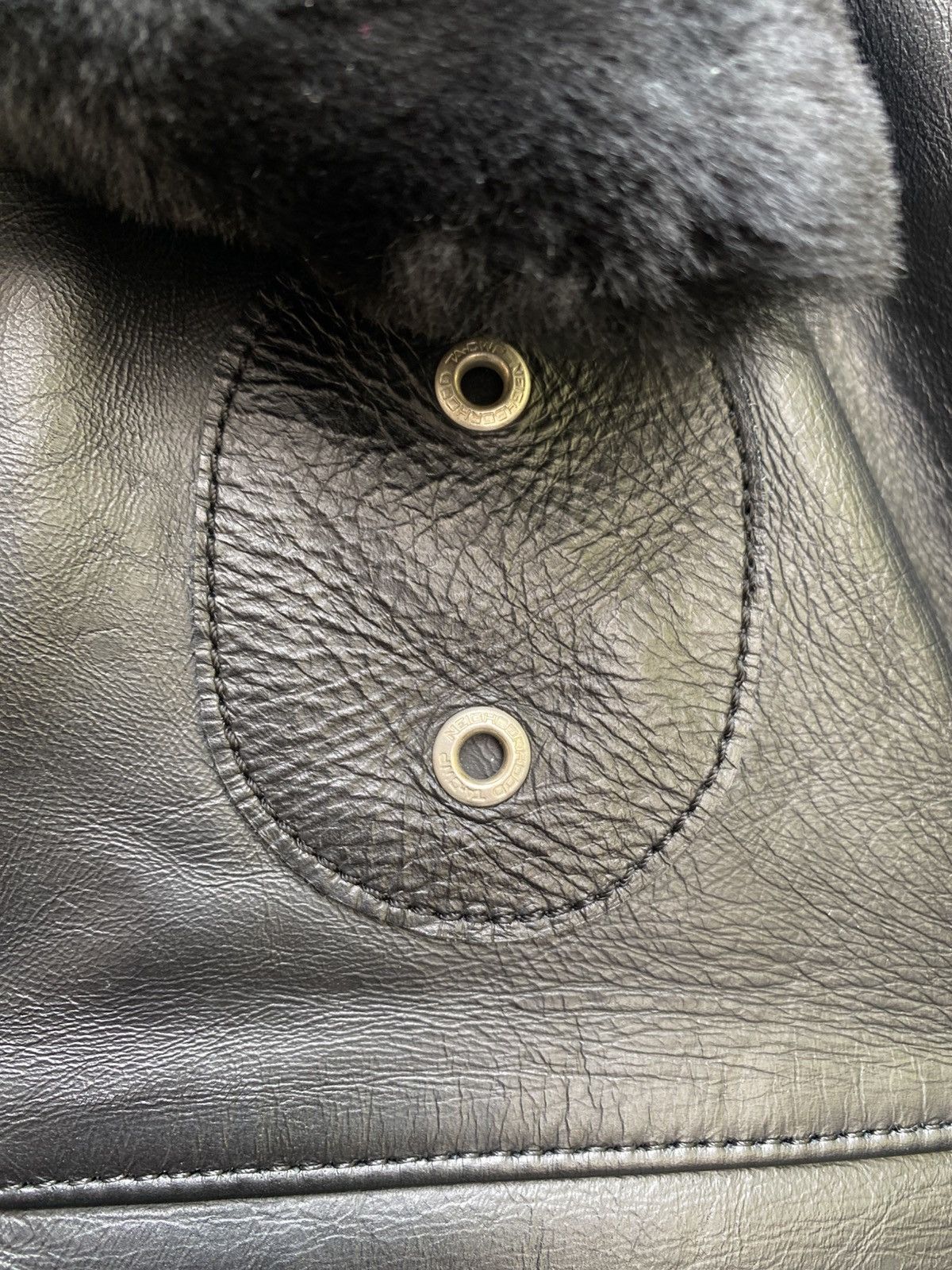 Neighborhood A/W 2010- Neighborhood- Biker Leather Jacket Size US L / EU 52-54 / 3 - 10 Thumbnail