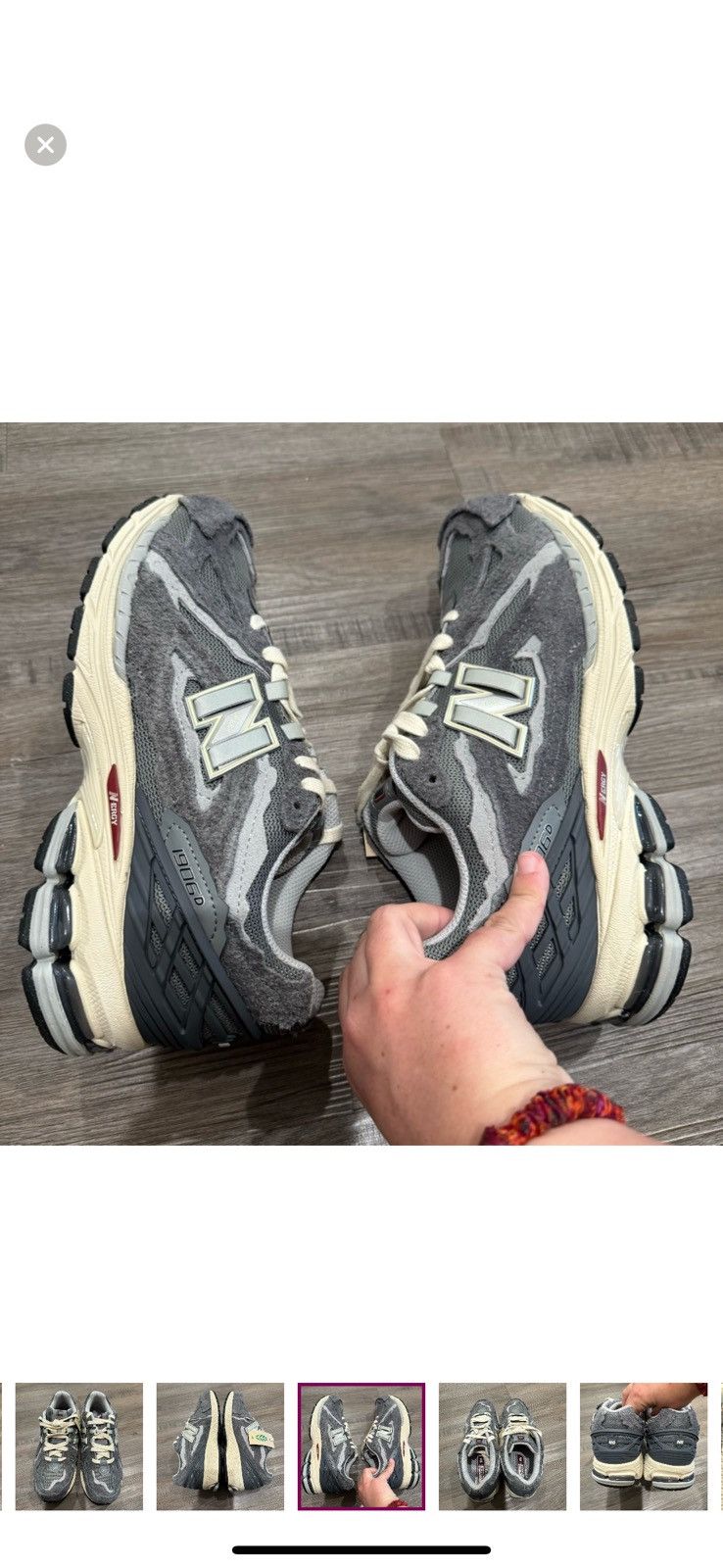 CNCPTS × New Balance New Balance X Concepts 1906 Grey Suede Sneakers Size US 10.5 / EU 43-44 - 5 Thumbnail