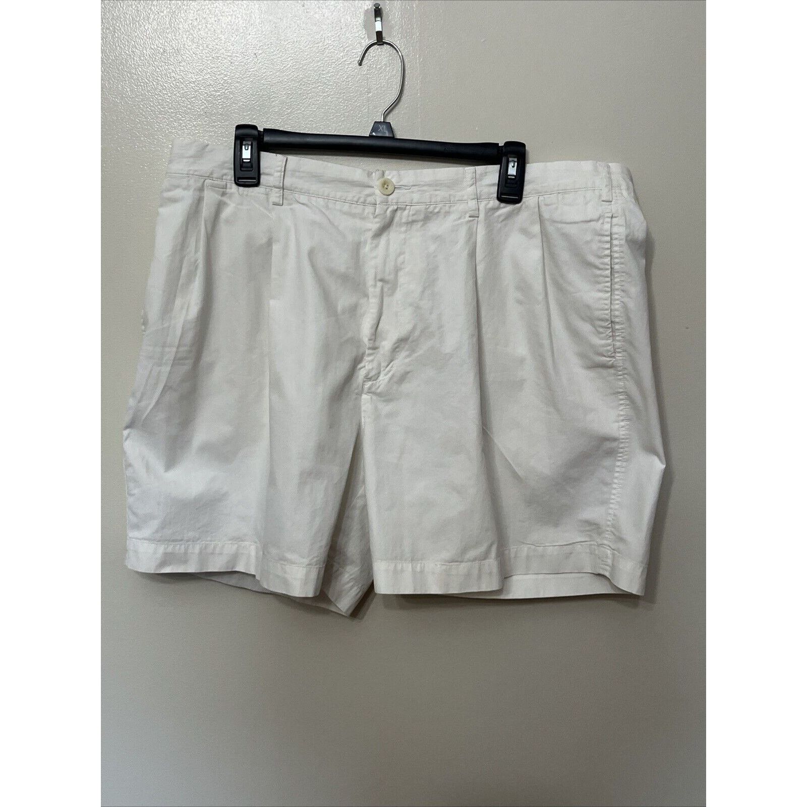 Nautica NAUTICA Rigger White Pleated Front Shorts Size 40 Size US 40 / EU 56 - 1 Thumbnail