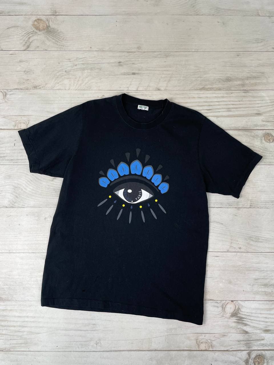 Kenzo Kenzo T Shirt Eyes Y2K Size US L / EU 52-54 / 3 - 1 Thumbnail