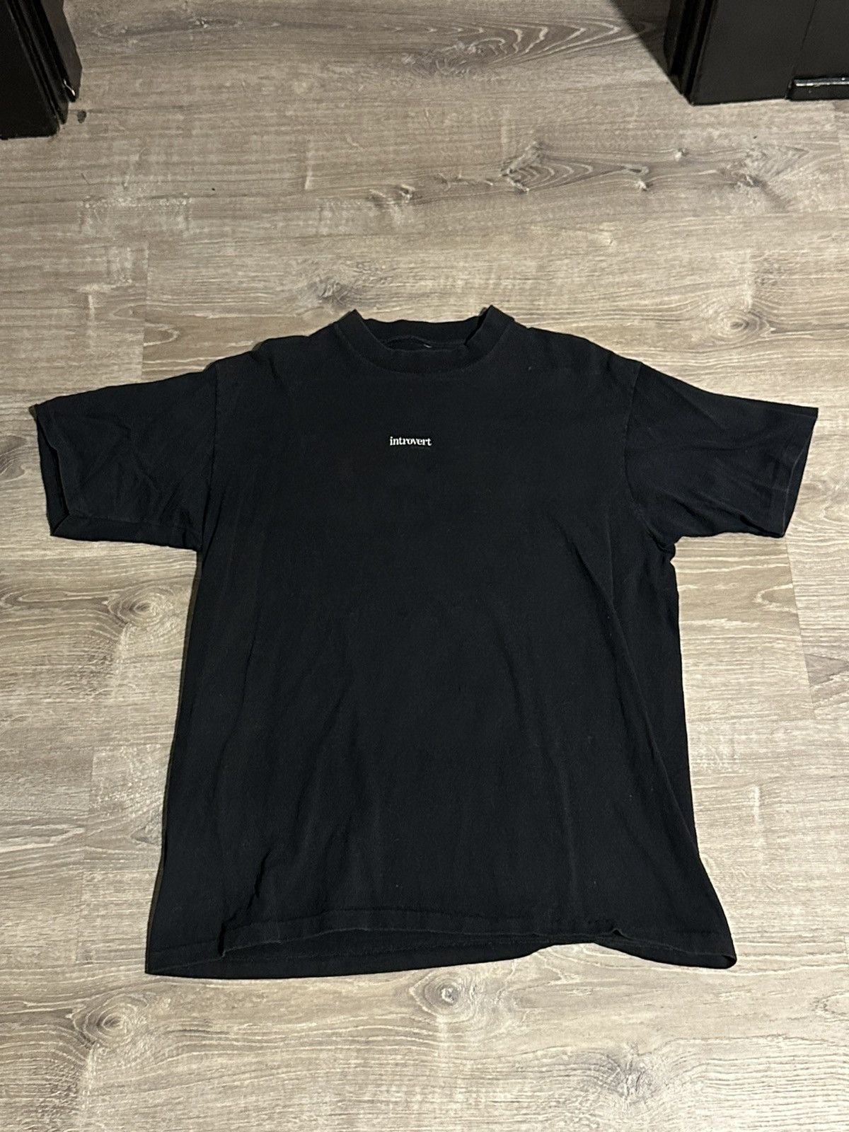 Playboi Carti × Vintage 1994 Introvert Black Single Stitch T-Shirt Opium XL Size US XL / EU 56 / 4 - 1 Thumbnail