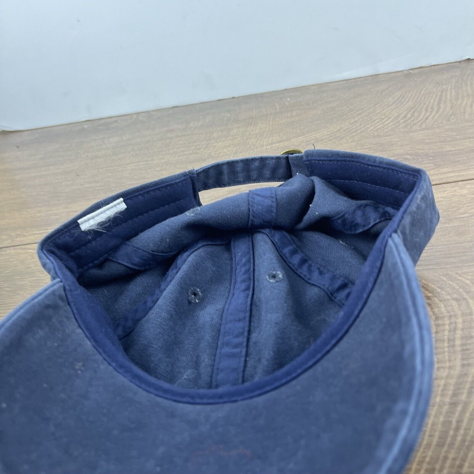 Other Navy Blue Baseball Cap Hat Blue Adjustable Hat Blue Adult Si Size ONE SIZE - 13 Thumbnail