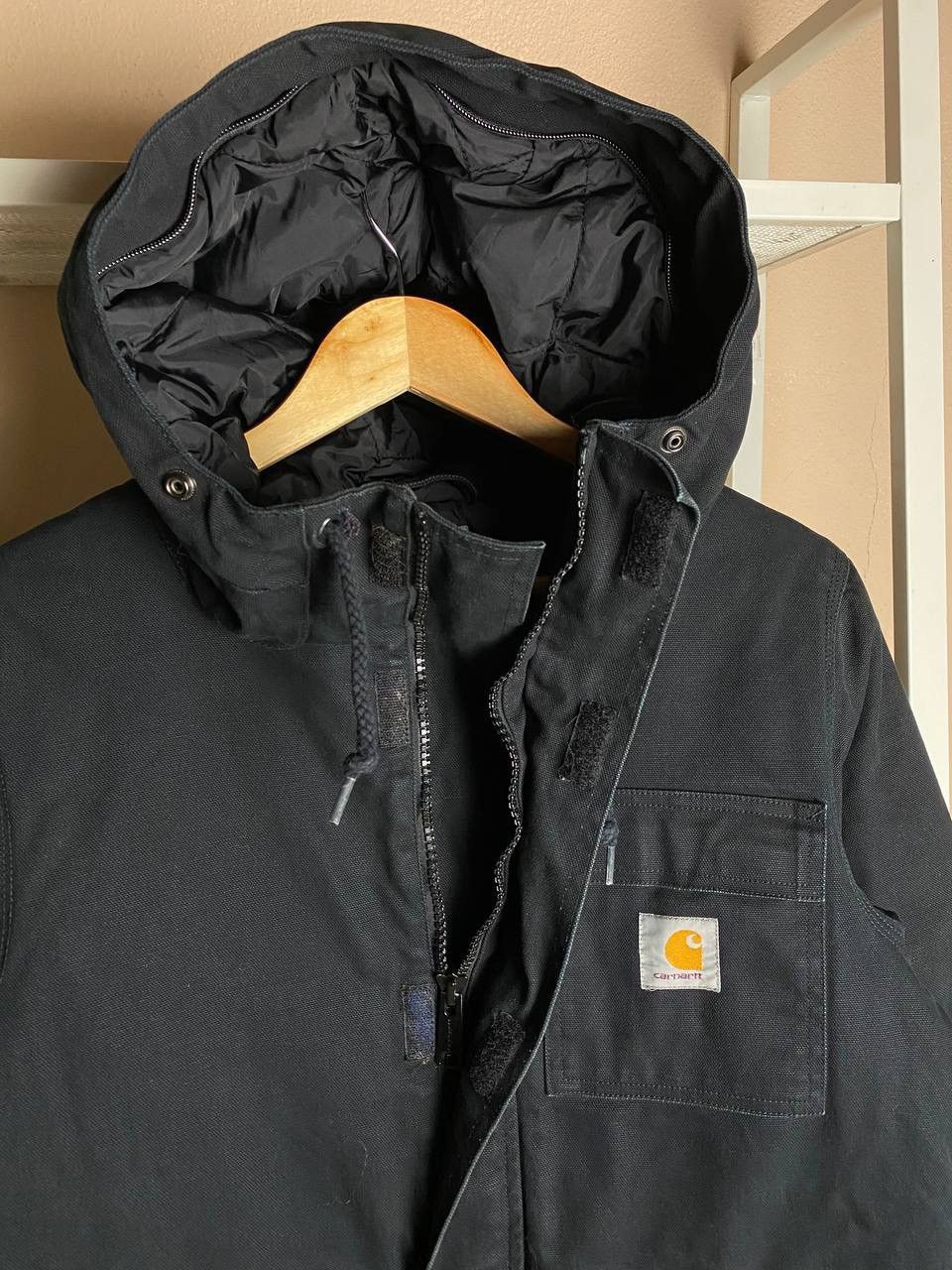 Carhartt × Carhartt Wip Carhartt Siberian Parka Hooded Canvas Jacket (PIT 21) Size US XS / EU 42 / 0 - 9 Thumbnail