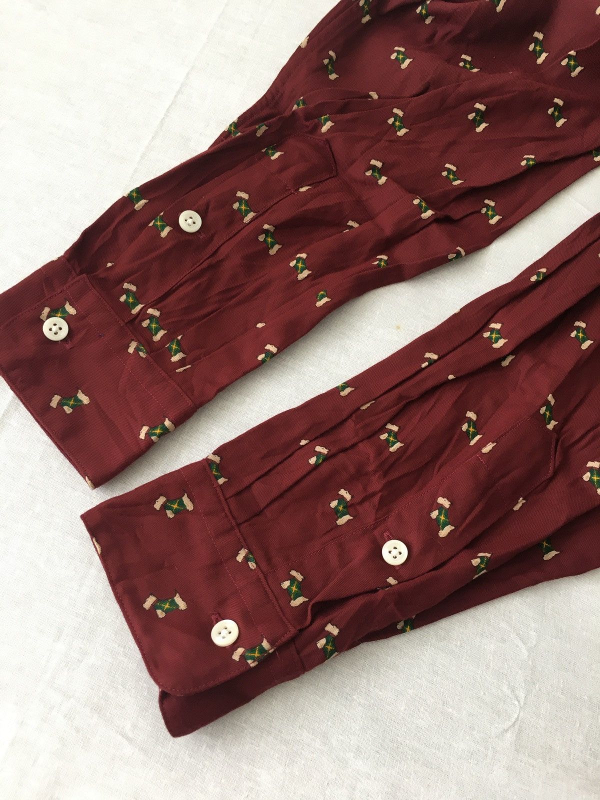 Polo Ralph Lauren Vintage Polo Ralph Lauren Atomic Dog Motif Polynosic Shirts Size US L / EU 52-54 / 3 - 11 Thumbnail