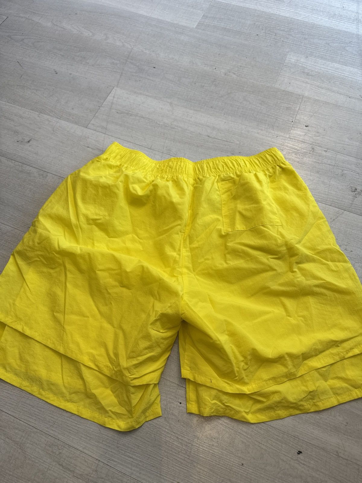 Sp5der Spider Worldwide Logo Shorts Yellow 2xl Size US 38 / EU 54 - 2 Thumbnail