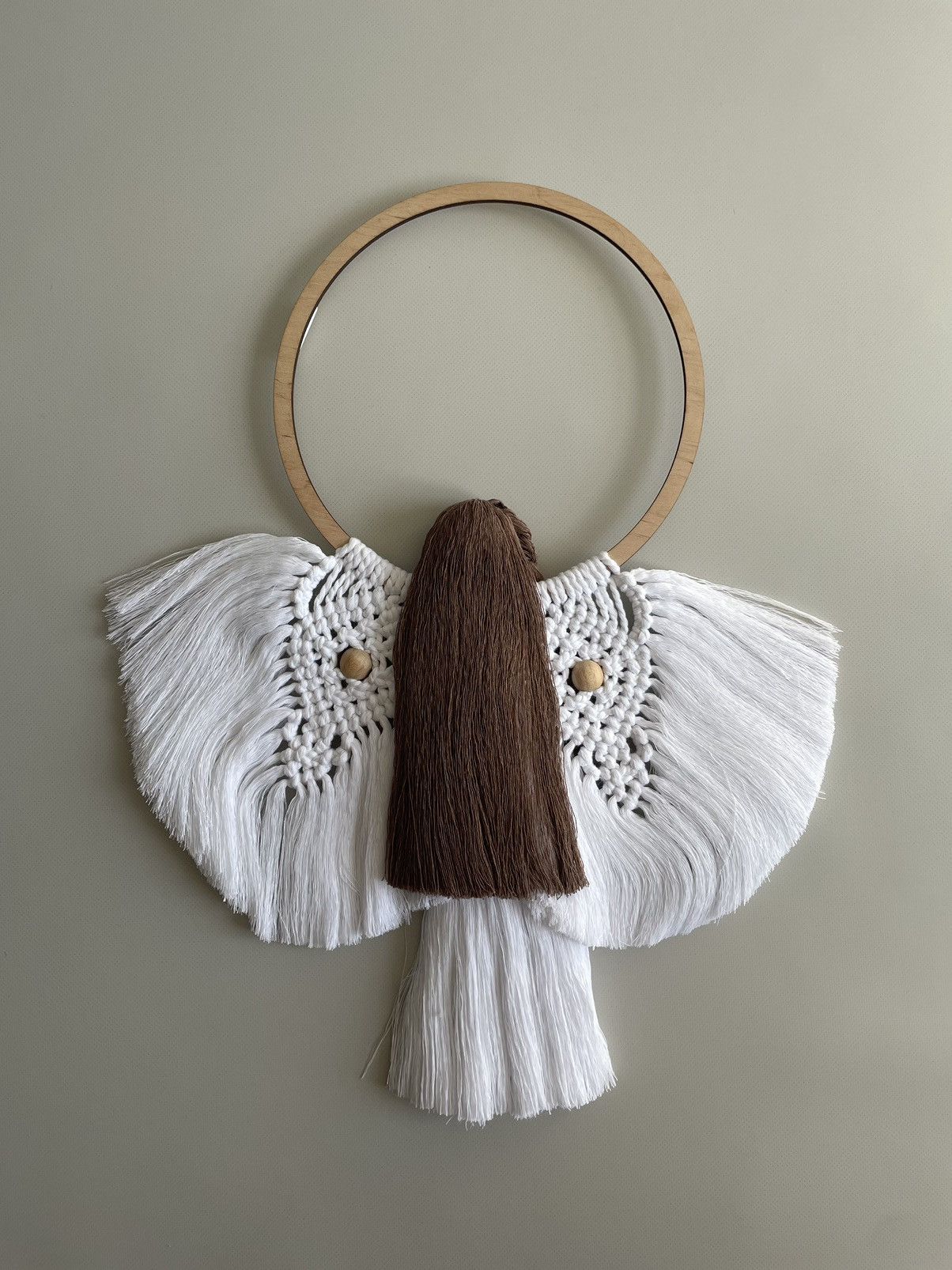 Handmade Knitted dolls-angels handmade Ukrainian amulet scandinavian Size ONE SIZE - 2 Thumbnail