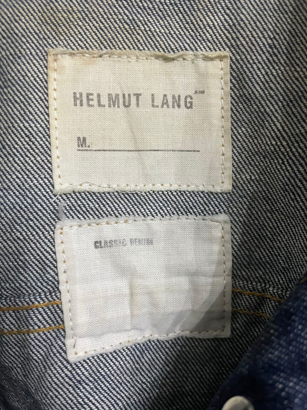 Helmut Lang Helmut lang denim jacket Size US M / EU 48-50 / 2 - 3 Thumbnail