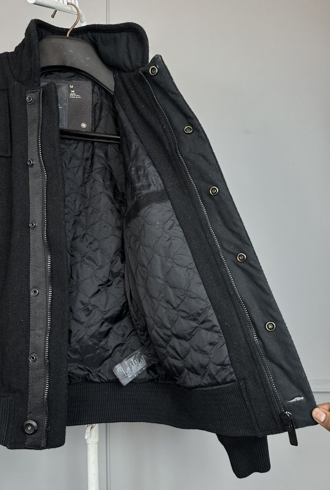 G-Star G Star Artner Wool Quilted Bomber Jackets No3301 Size US S / EU 44-46 / 1 - 6 Thumbnail