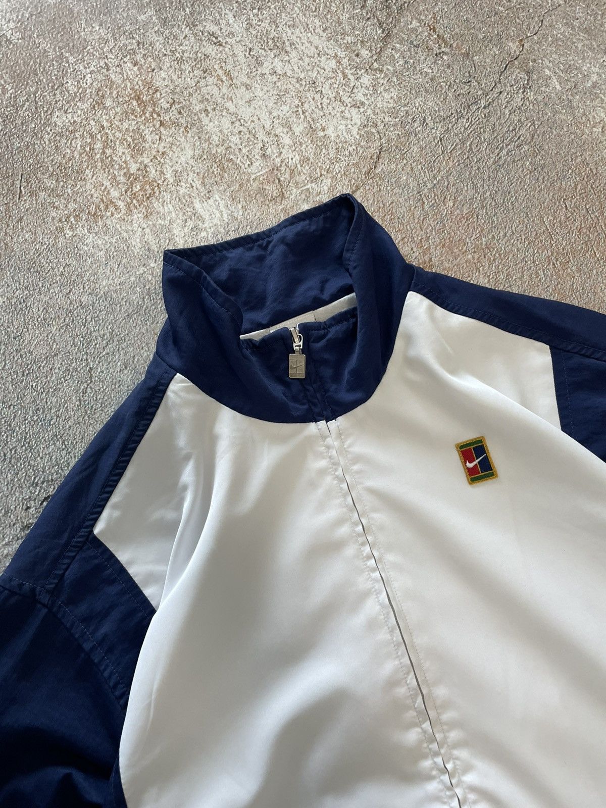 Nike Vintage Nike Court Nylon Track Jacket Small Logo Size US S / EU 44-46 / 1 - 3 Thumbnail