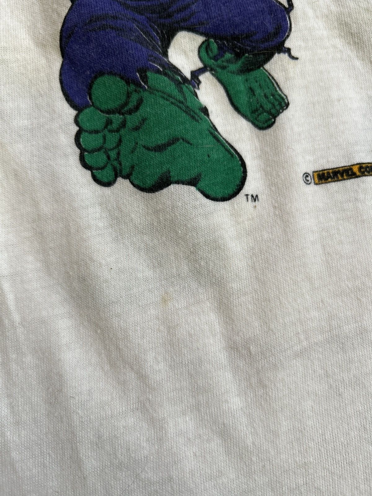 Vintage Vintage 1975 Marvel Baby T Shirts Size M 10-12 Size US XXS / EU 40 - 5 Thumbnail