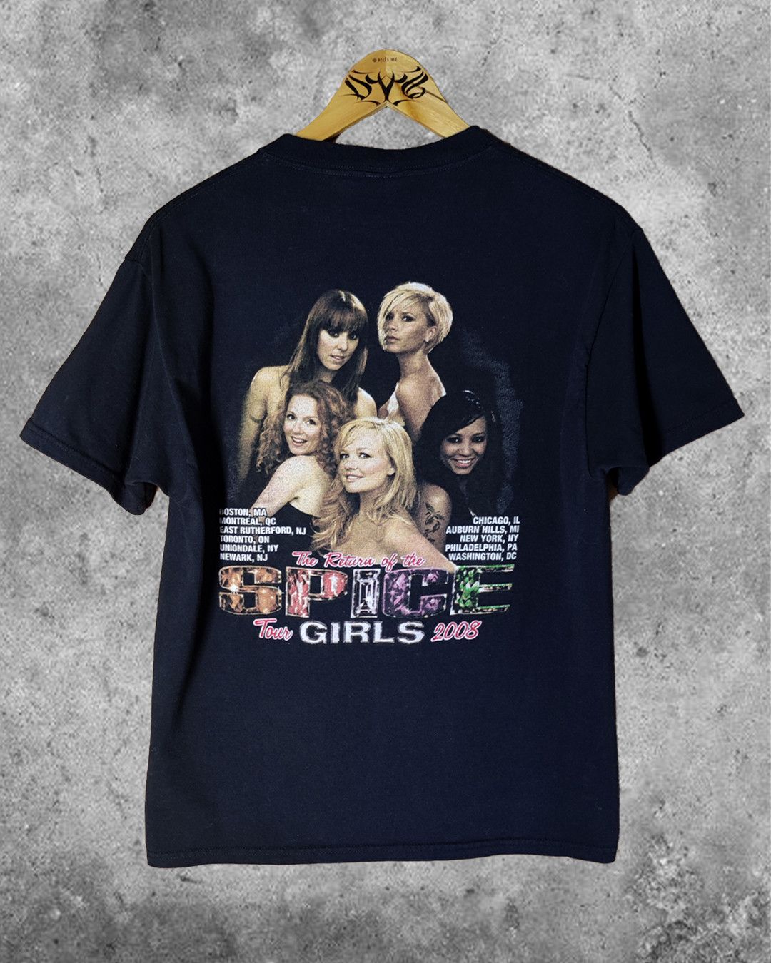 Band Tees 2008 The Return of Spice Girls tour tee 💎 Size US M / EU 48-50 / 2 - 2 Thumbnail