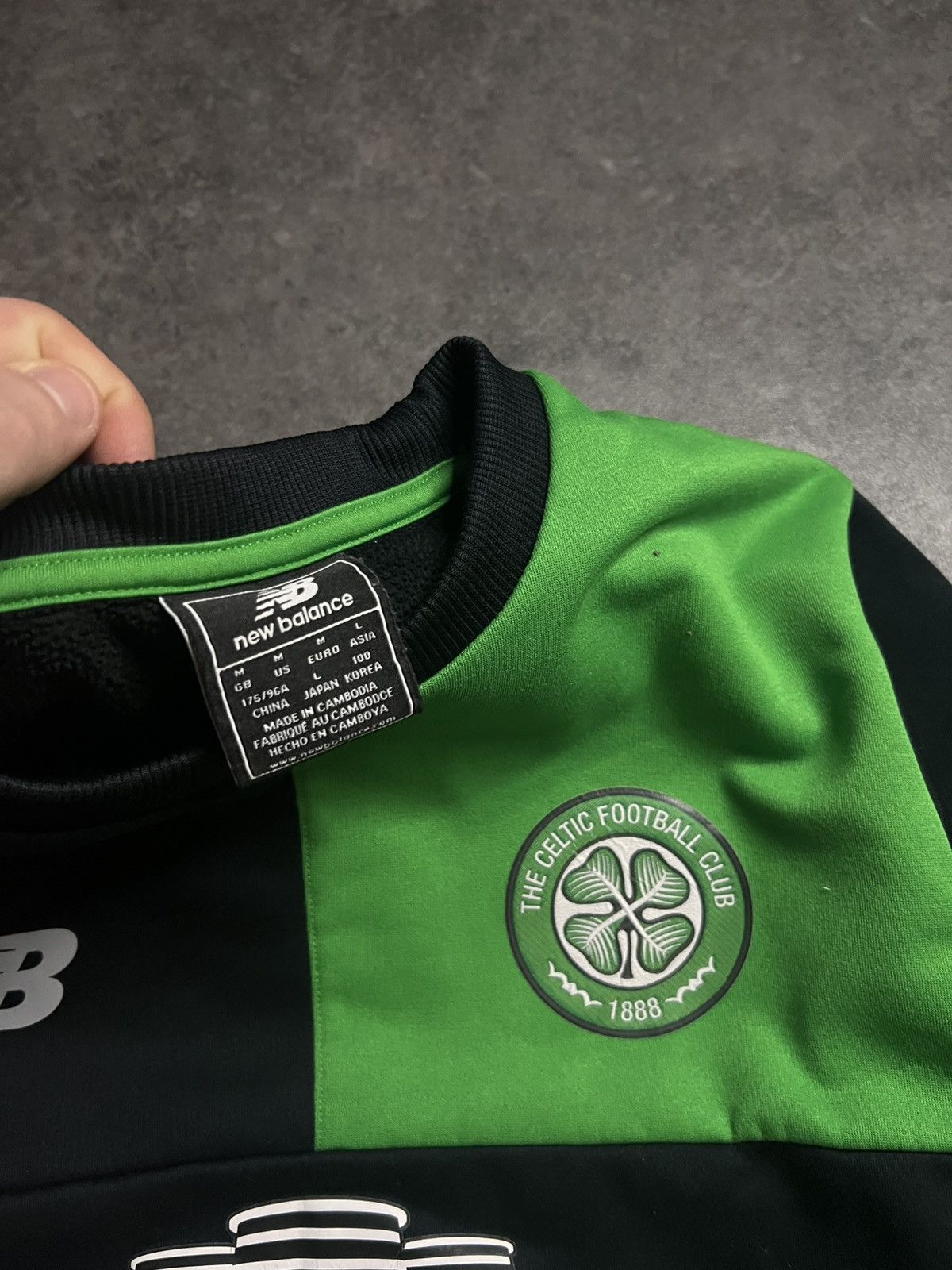New Balance Sweatshirt New balance Celtic Magners Size US M / EU 48-50 / 2 - 4 Thumbnail
