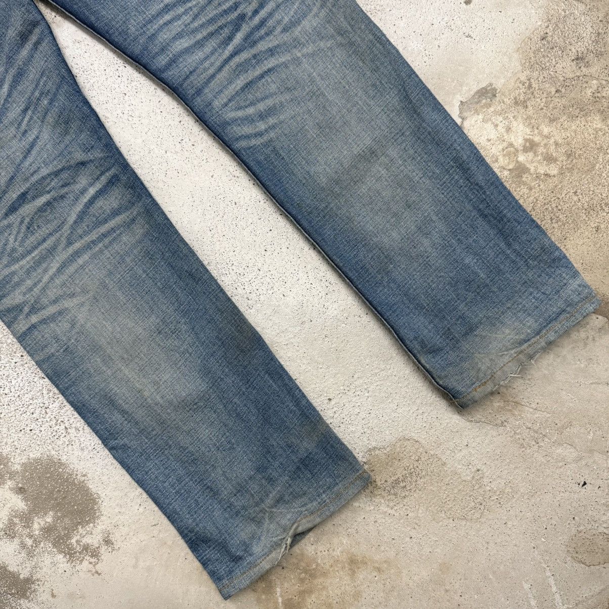 NSF NSF Muddy Distressed Slim Fit Buttonfly Denim Pants Size US 31 - 13 Thumbnail