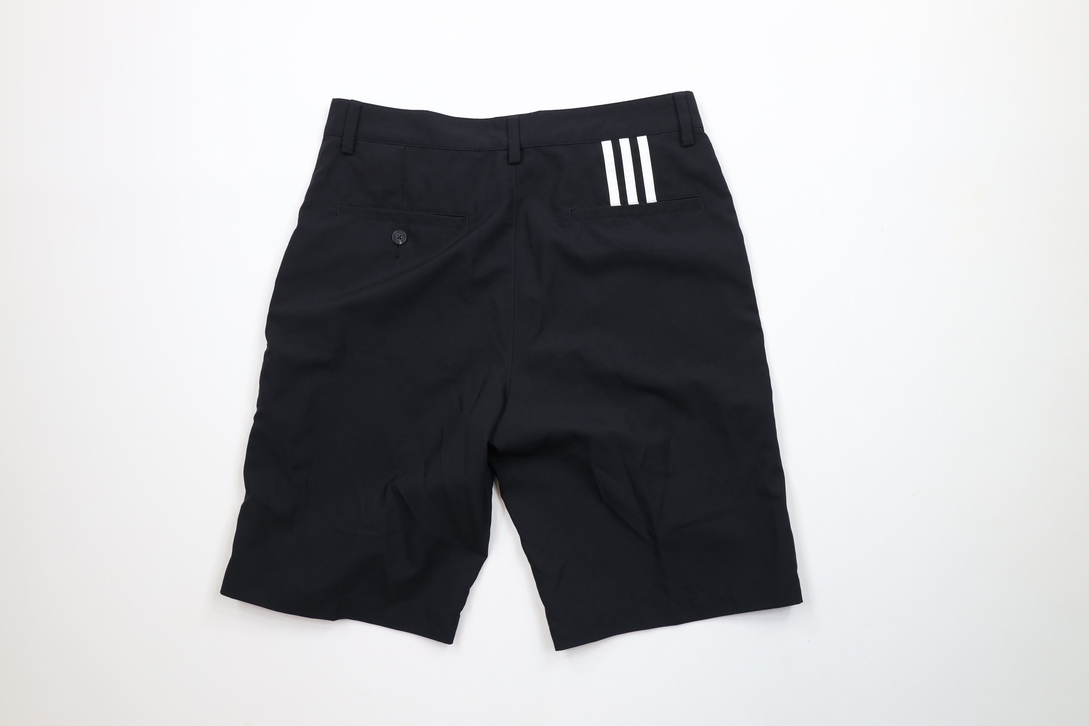 Adidas × Vintage Adidas Golf Spell Tech Golfing Chino Shorts Black Polyester Size US 30 / EU 46 - 11 Thumbnail
