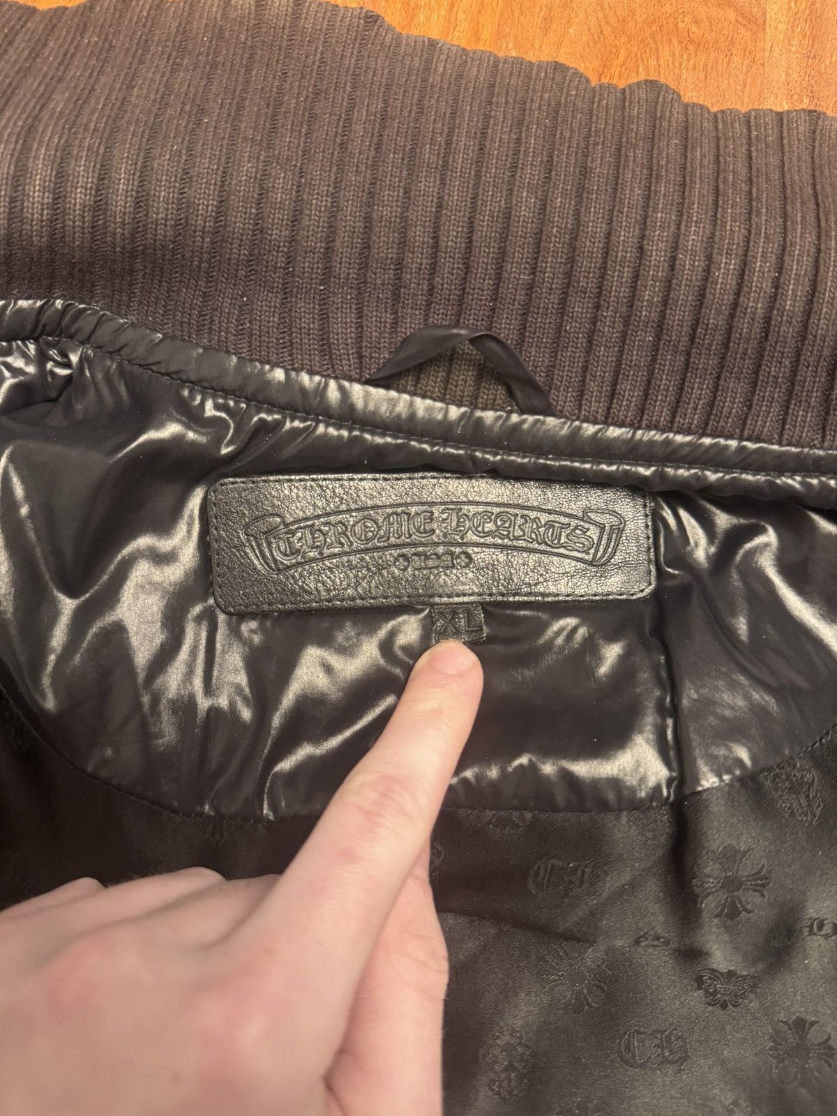 Chrome Hearts chrome hearts fleur bomber jacket Size US XL / EU 56 / 4 - 12 Thumbnail