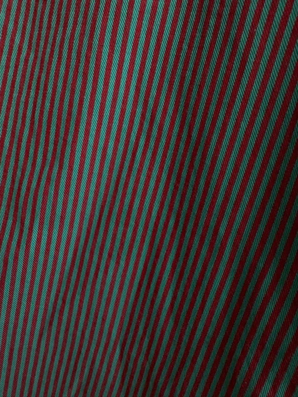 Acne Studios Acne Studios - Men's Striped Long Sleeve Shirt with Artistic Size US M / EU 48-50 / 2 - 5 Thumbnail
