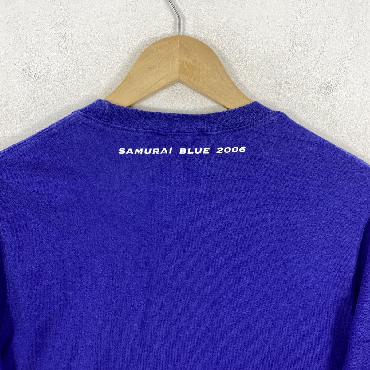 Adidas Vintage 2006 Adidas Japan Samurai Blue Zico Shirt L Soccer Size US L / EU 52-54 / 3 - 6 Thumbnail