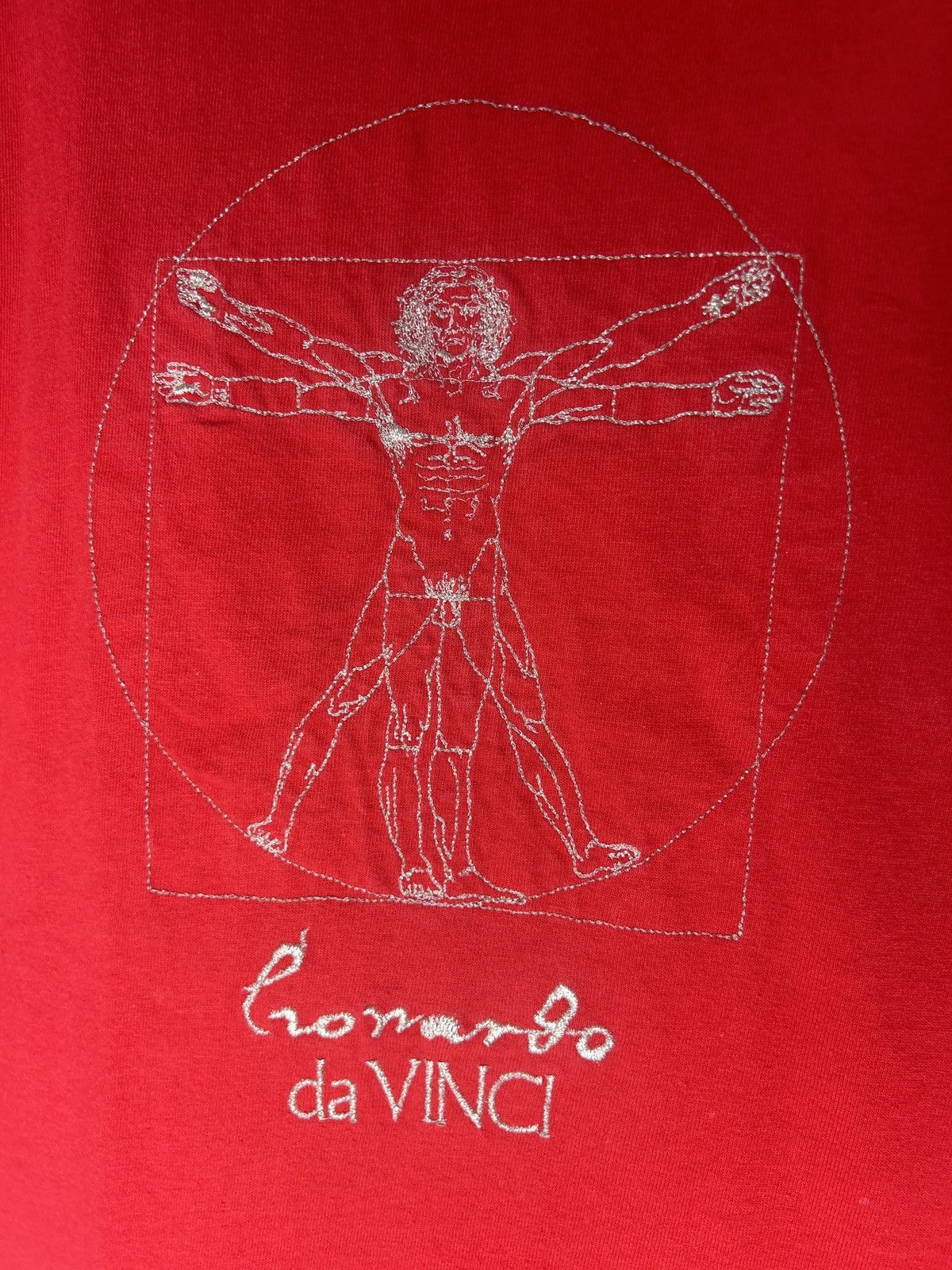 Vintage Vintage Leonardo Da Vinci Tee Size US M / EU 48-50 / 2 - 3 Thumbnail