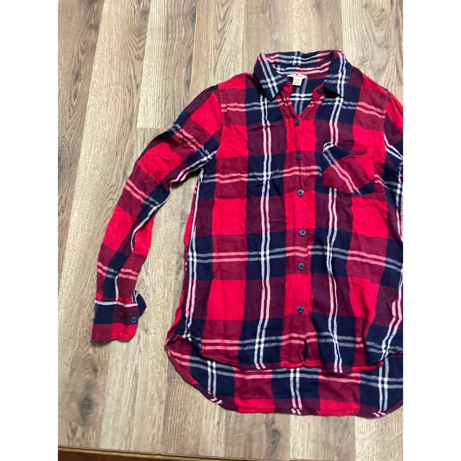 Vintage Woolrich Shirt Women Small Red Black Plaid Button Up Long Sleeve Casual Vintage No Size S / US 4 / IT 40 - 3 Thumbnail