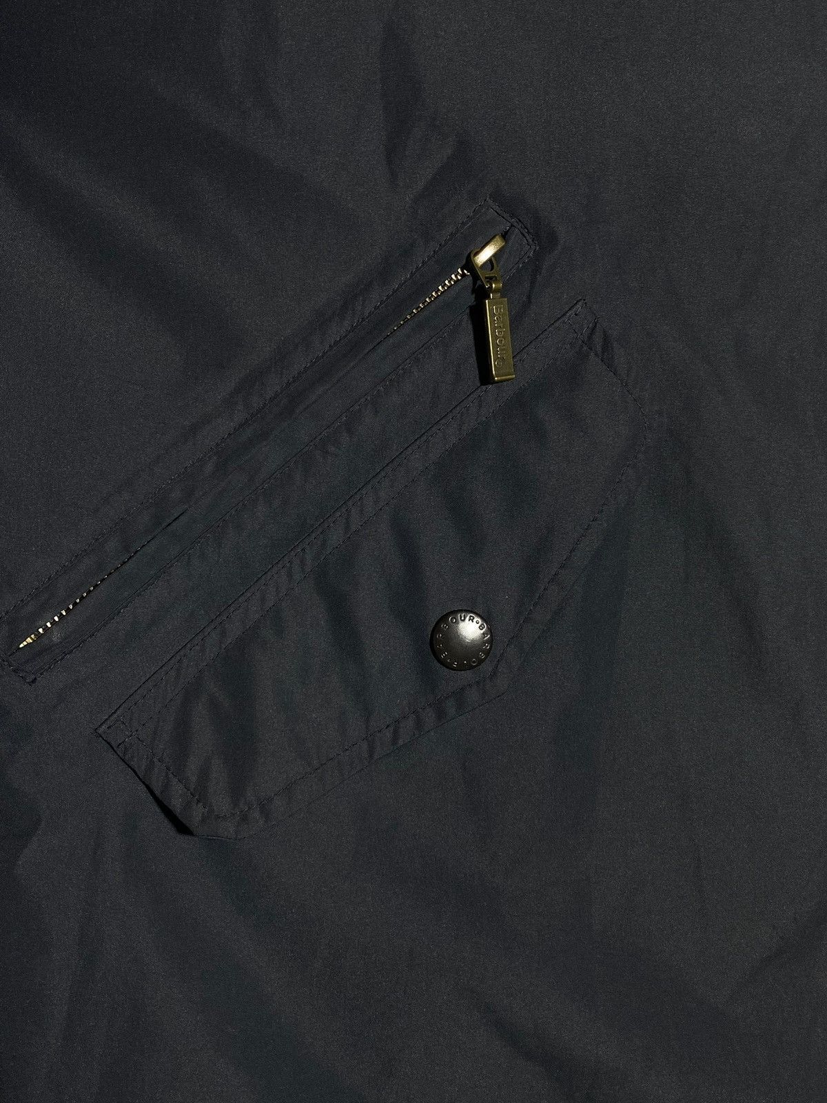 Barbour 🔥 BARBOUR INTL NAVY WINDBREAKER JACKET MOTO BRITISH ICON Size US XXL / EU 58 / 5 - 9 Thumbnail