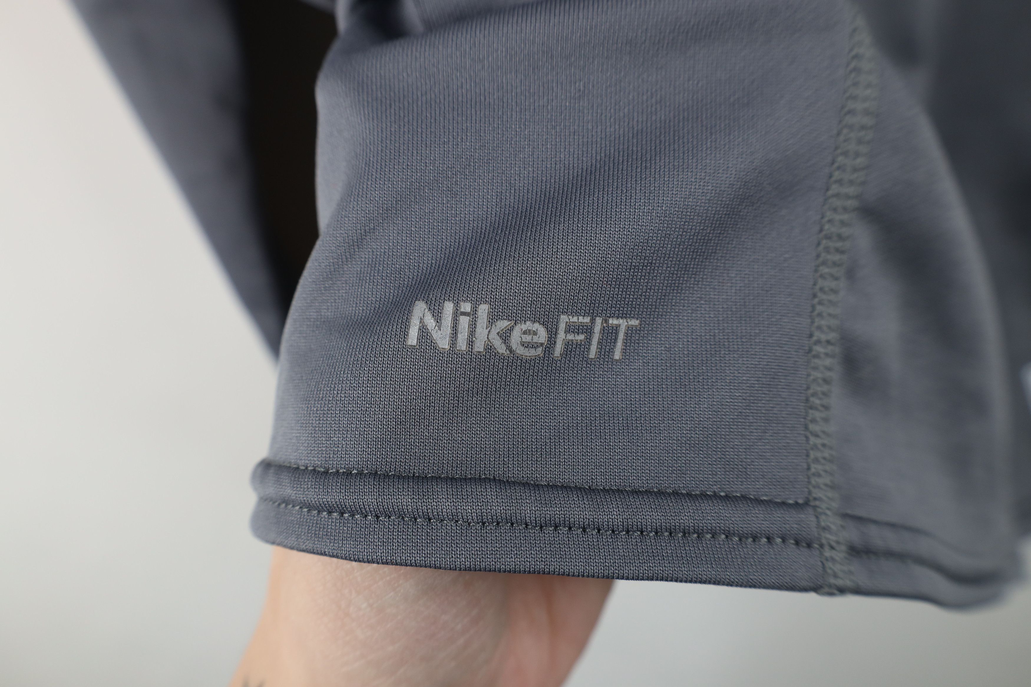 Nike Nike Pro Compression Mock Neck Long Sleeve T-Shirt Gray Size US M / EU 48-50 / 2 - 9 Thumbnail