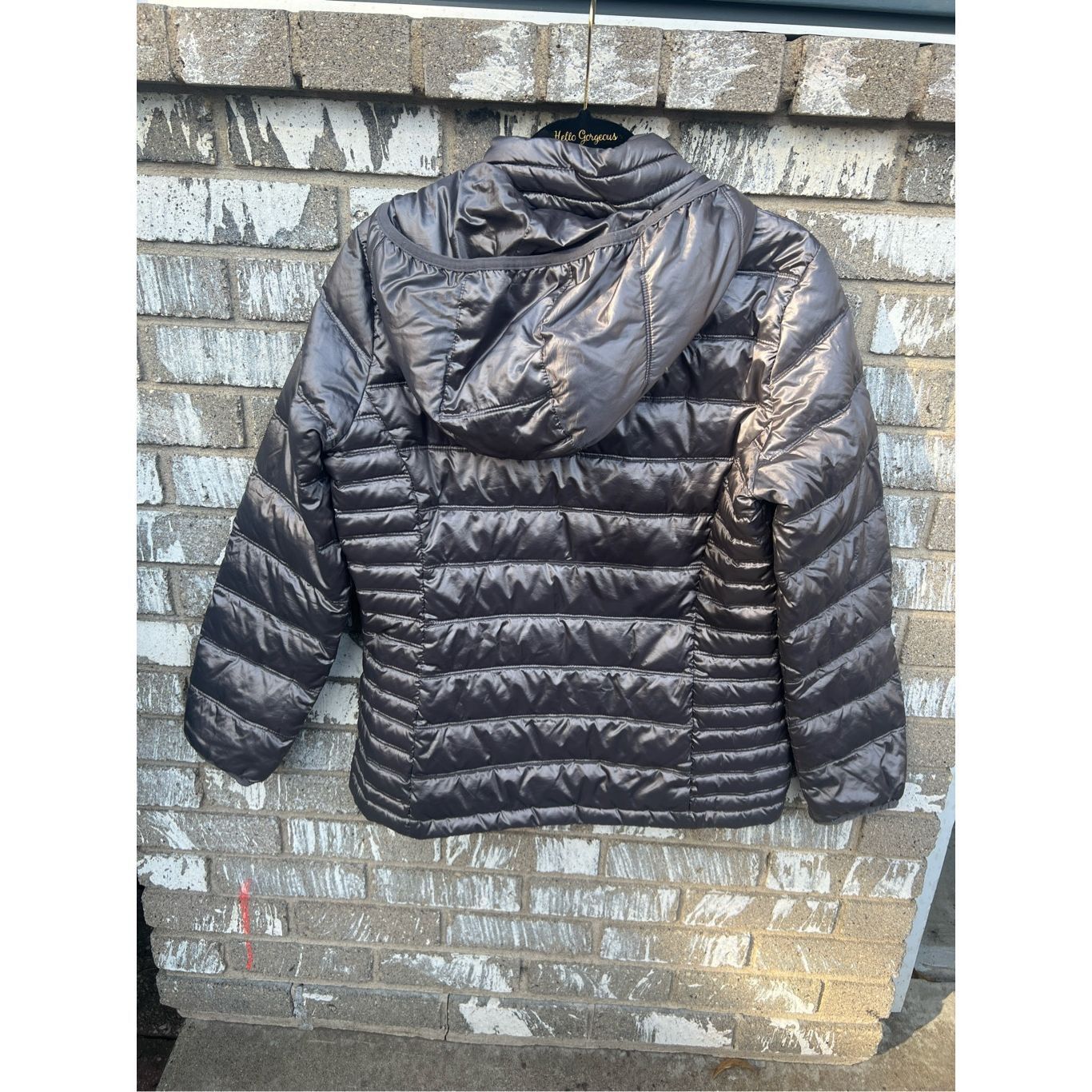 Bass GH Bass Outdoors Shinny Silver Woman’s Winter Jacket Size Me Size M / US 6-8 / IT 42-44 - 16 Thumbnail