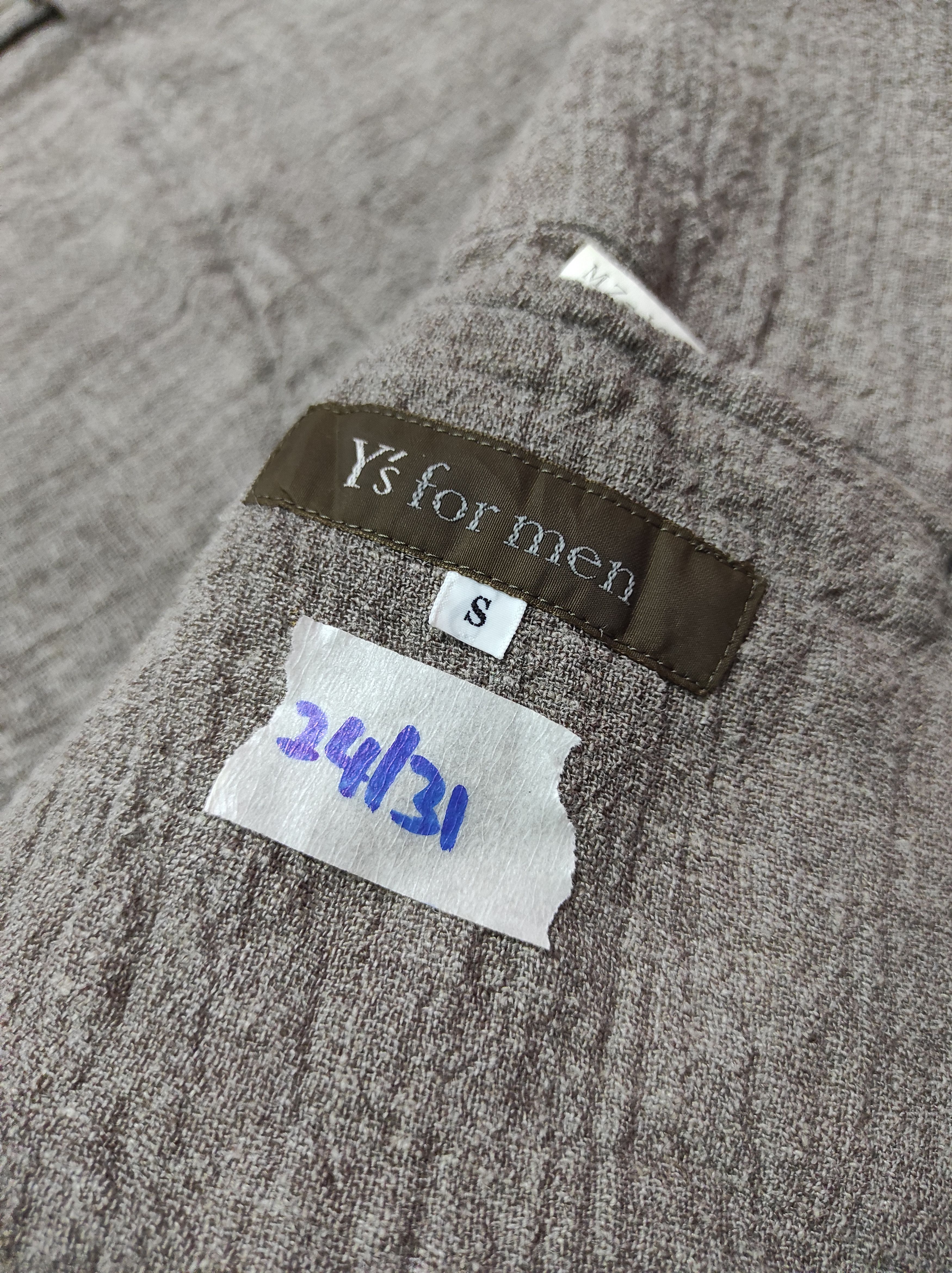 Vintage × Y's for Men × Yohji Yamamoto YS FOR MEN VTG 90'S RAYON BLAZER JACKET Size 48L - 6 Thumbnail
