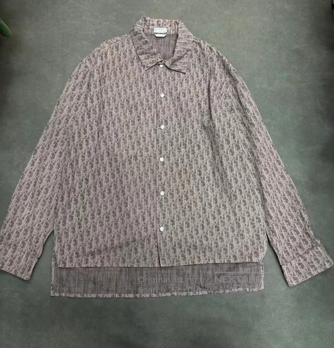 Dior Dior Logo Printed Denim Shirt. Size US L / EU 52-54 / 3 - 1 Thumbnail