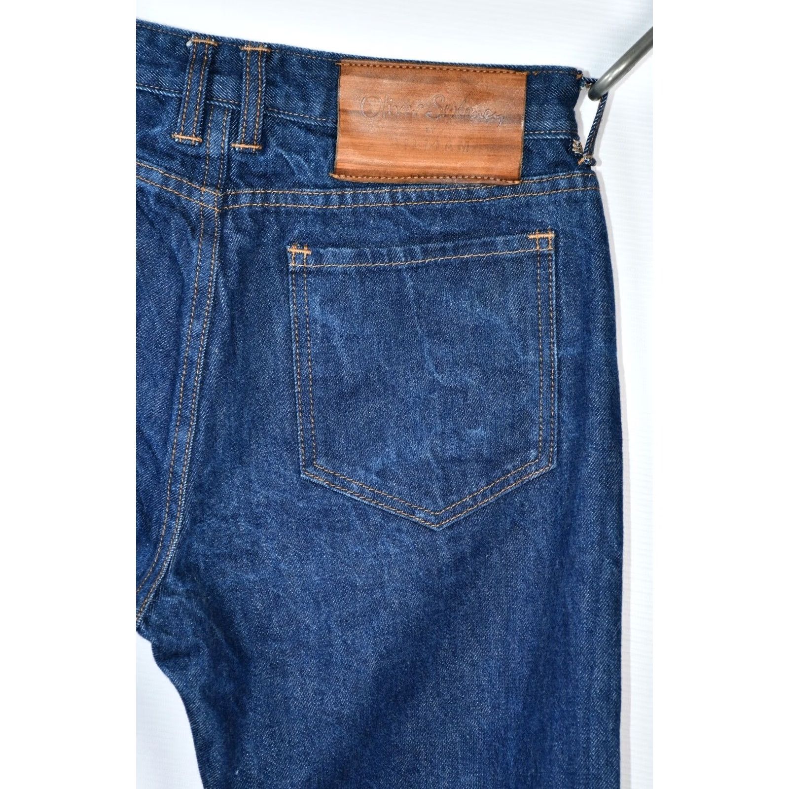Oliver Sweeney Oliver Sweeney Os X Billiam Selvedge Jeans Made USA Greenville Men's W30 Blue Denim Cotton Classic Jeans Size US 30 / EU 46 - 6 Thumbnail