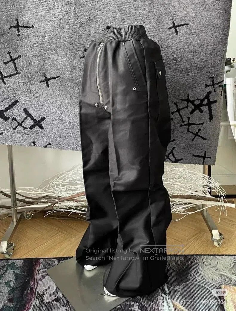 Rick Owens Rick Owens 21FW Geth Bela Leather Pants. Size US 44 / EU 60 - 6 Thumbnail