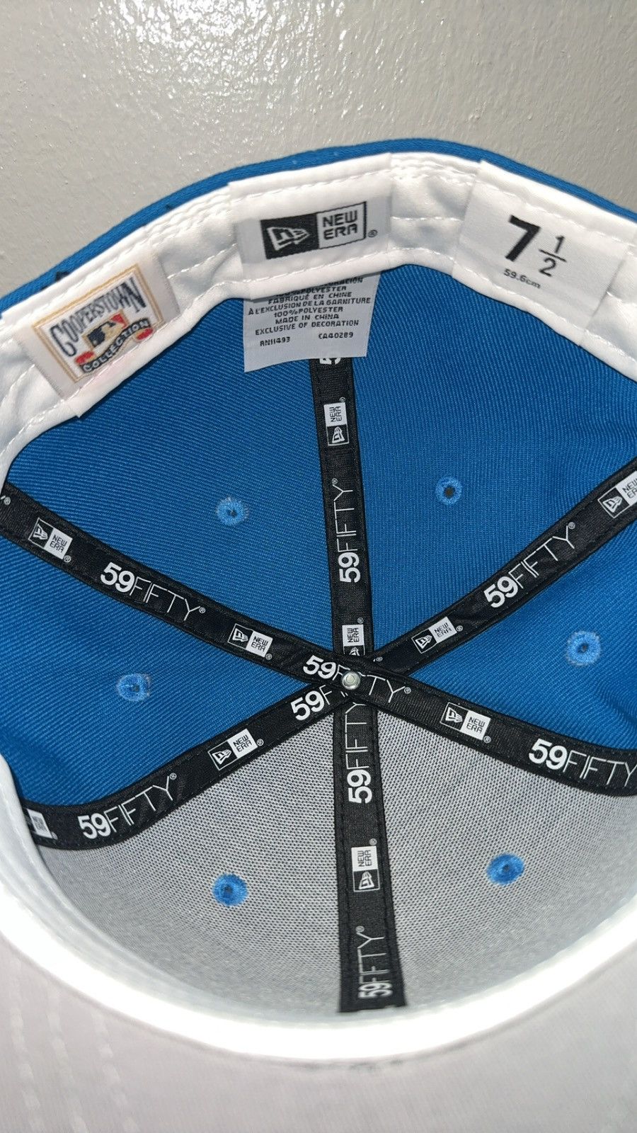 New Era New Era 59fifty Hatclub Tampa Bay Rays fitted hat size 7 1/2 Size ONE SIZE - 3 Thumbnail