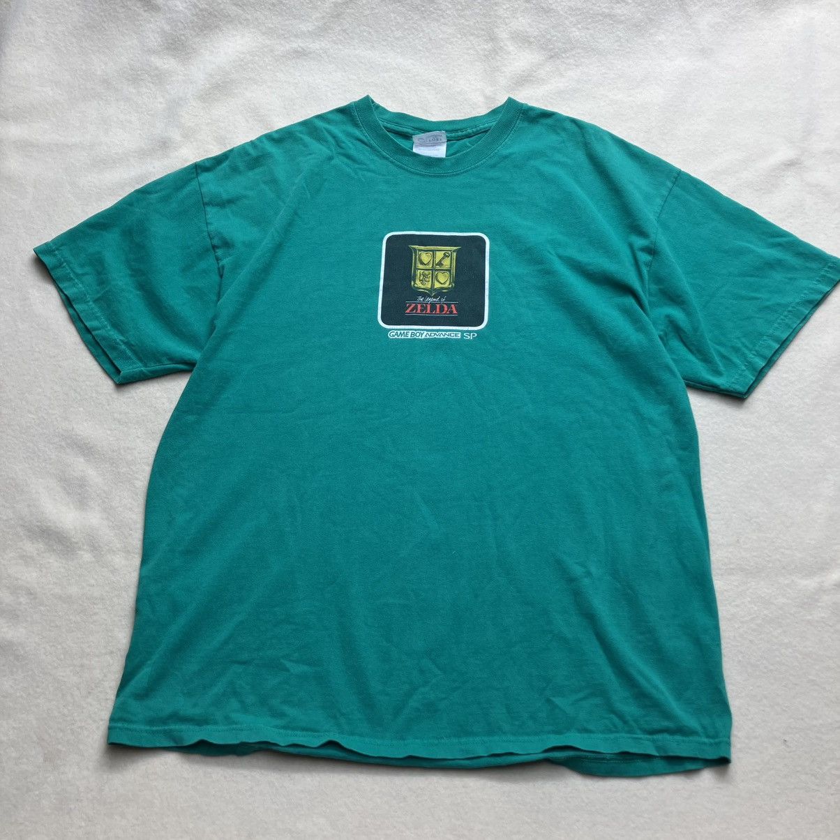 Vintage 2000’s legend of zelda gameboy advance sp promo shirt Size US XL / EU 56 / 4 - 1 Thumbnail