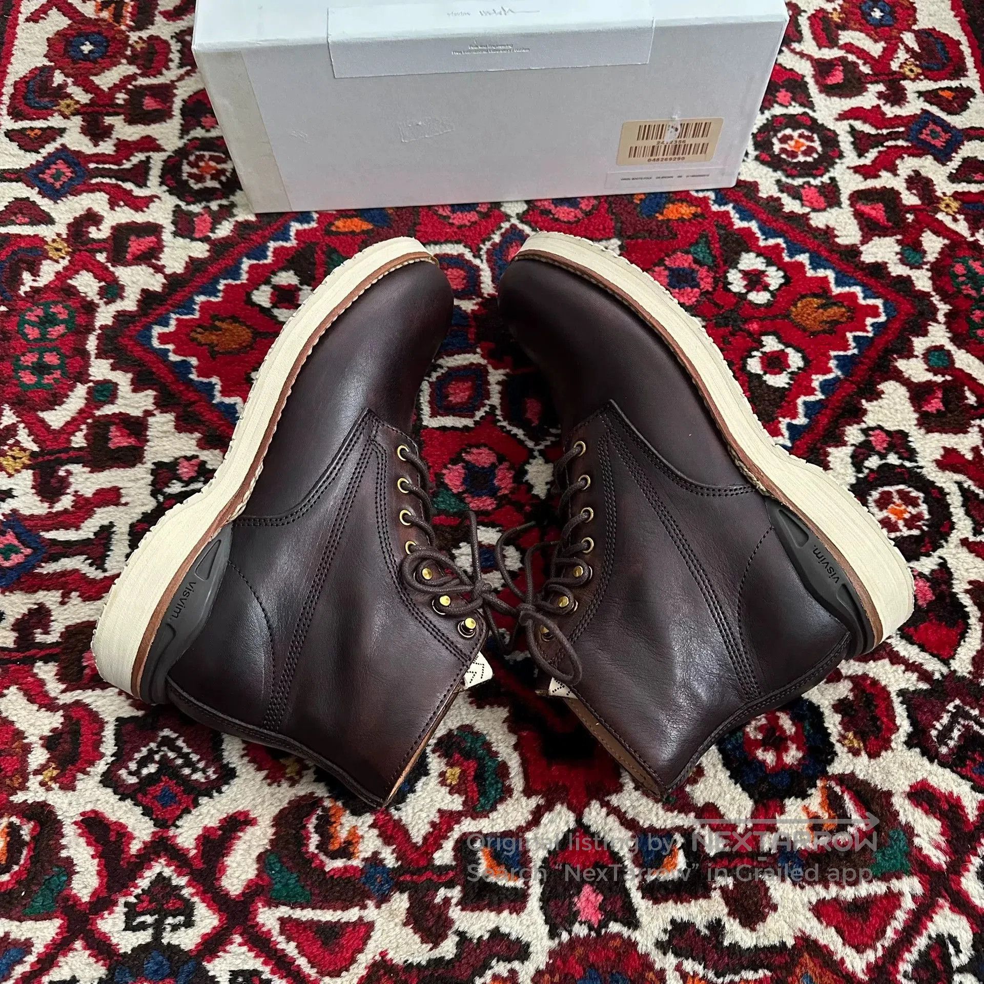 Visvim visvim virgil boots in dark brown. Size US 9 / EU 42 - 5 Thumbnail