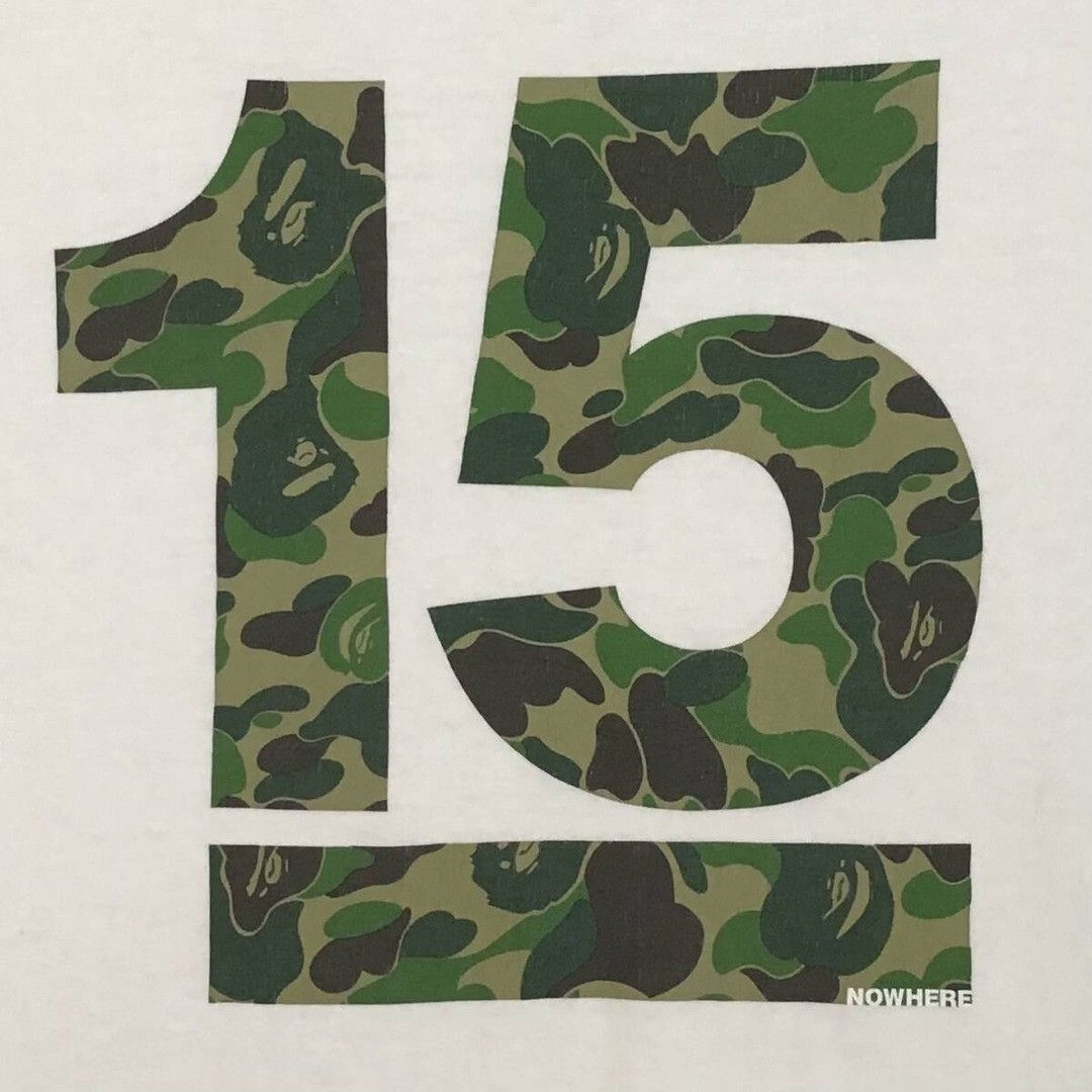 Bape BAPE CAMO BOX NOWHERE 15th anniversary T-shirt APE NIGO Size US L / EU 52-54 / 3 - 3 Thumbnail