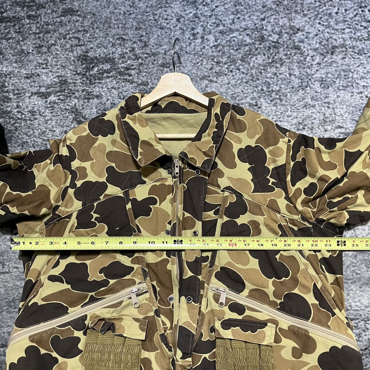 Columbia VINTAGE 90s COLUMBIA DUCK CAMO GORP OUTDOOR BOMBER JACKET Size US L / EU 52-54 / 3 - 12 Thumbnail