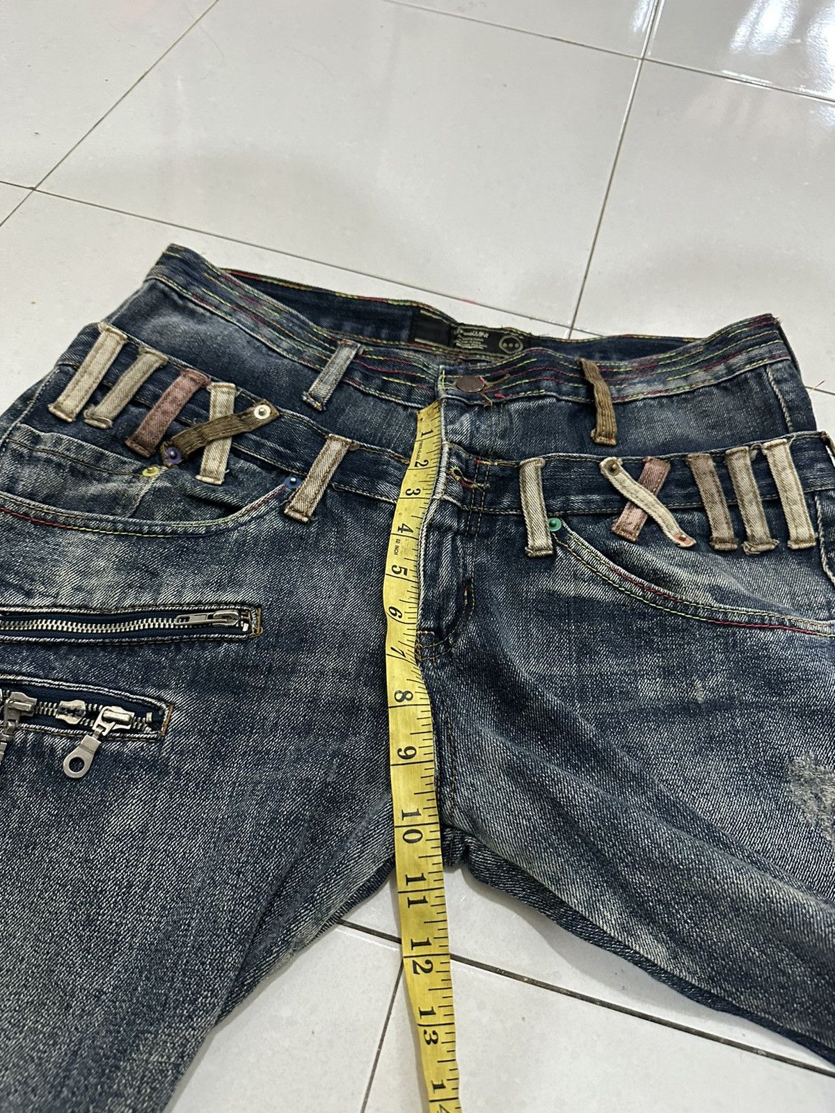 Japanese Brand Breath Mint Double Waist Like Undercover Pants Size US 34 / EU 50 - 16 Thumbnail