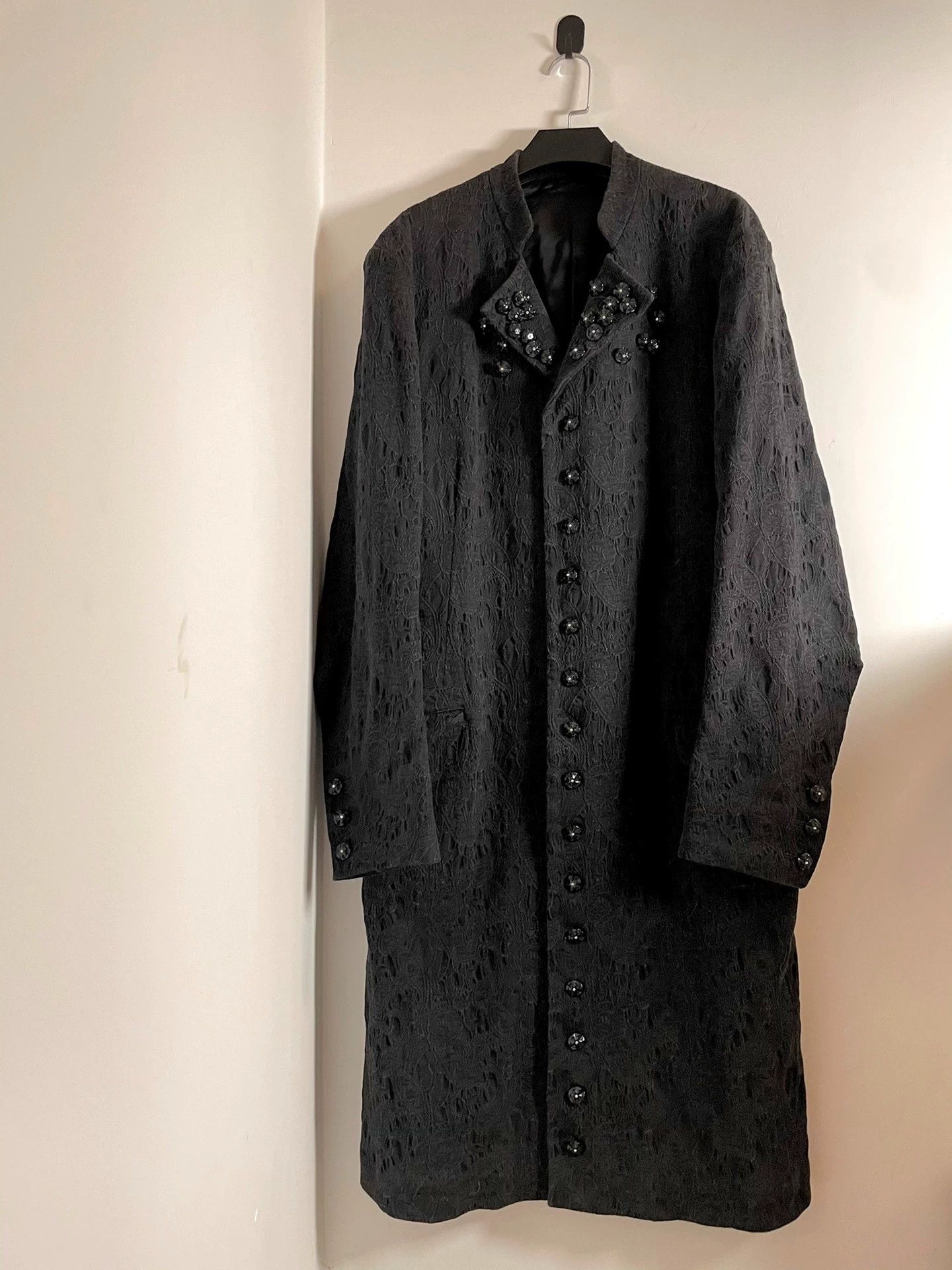 Yohji Yamamoto Yohji Yamamoto PourHomme S/S15 Star Button Coat 3 Size US L / EU 52-54 / 3 - 3 Thumbnail