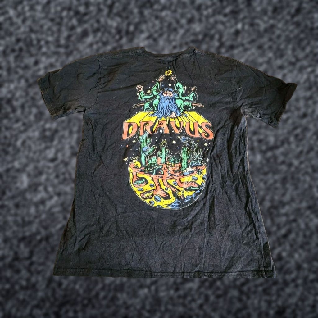 Doublet Dravus Wizard T Shirt Peace Nature Hippie Black Mens Large Size US L / EU 52-54 / 3 - 1 Thumbnail