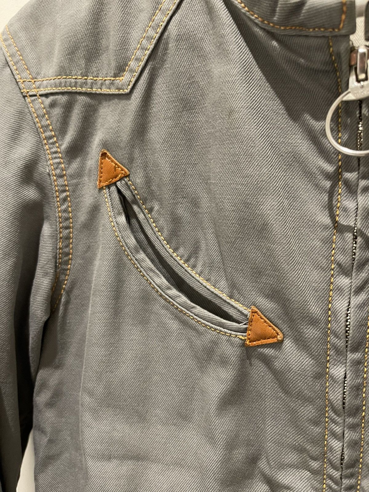 Number (N)ine Levi's Lefty Jean by Takahiro Kuraishi Cropped Zip Jacket Size US S / EU 44-46 / 1 - 11 Thumbnail