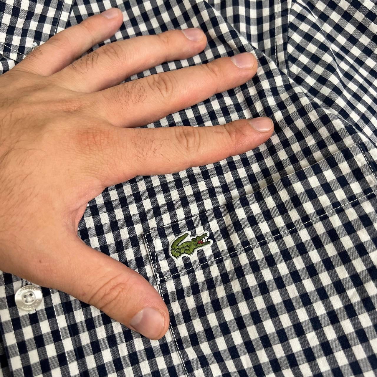 Lacoste Lacoste shirt checkered button up preppy old money style y2k Size US M / EU 48-50 / 2 - 4 Thumbnail