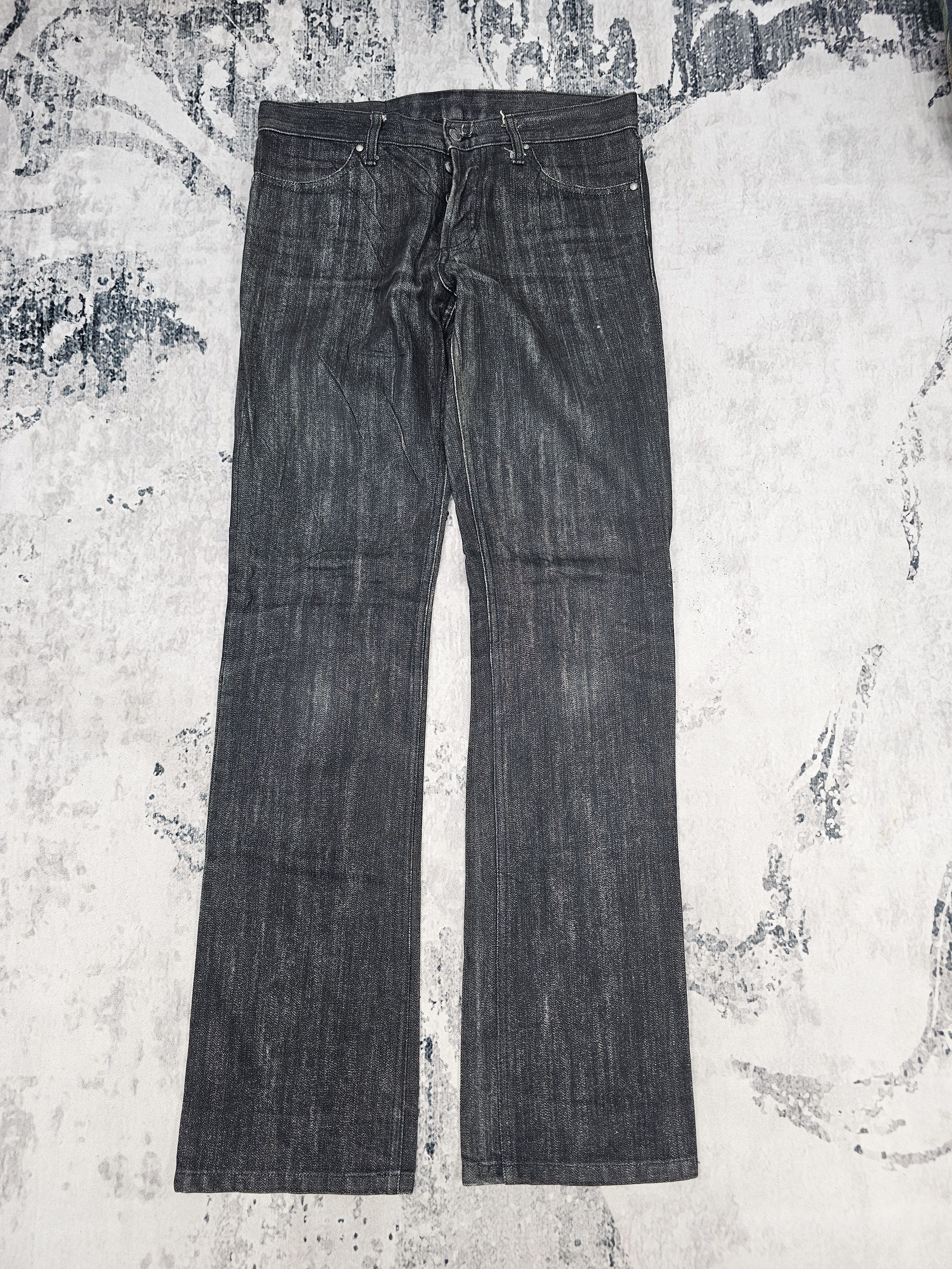 Shellac Shellac Bootcut Flare Black Denim | Grailed