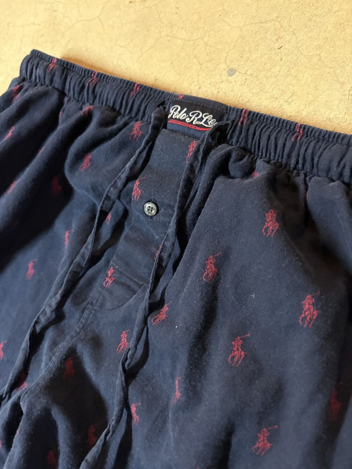 Polo Ralph Lauren Polo Ralph Lauren Sleepwear Pony Embroidered Pajama Pants Size US 32 / EU 48 - 2 Thumbnail