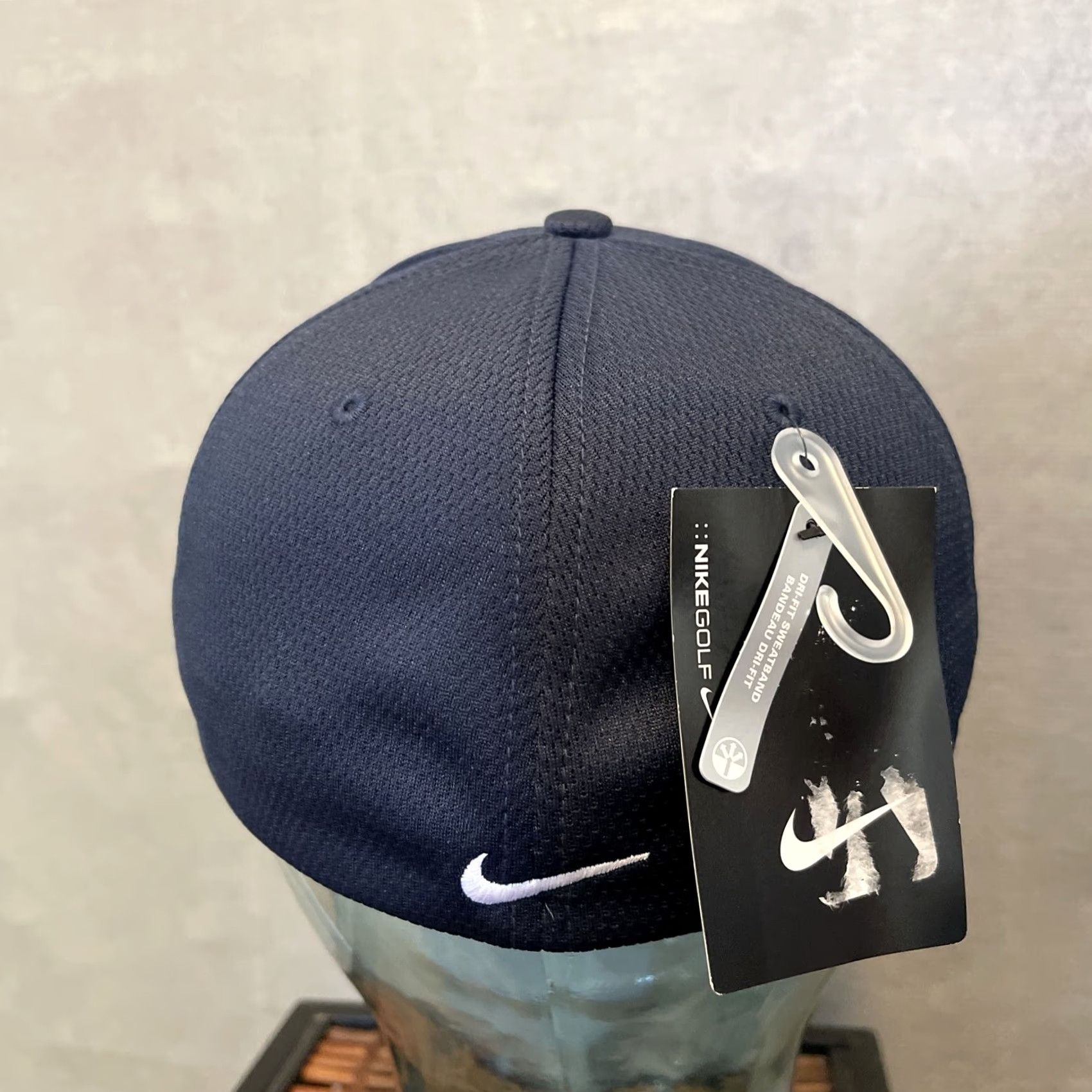 Nike Nike Santa Barbara Soccer Club Cap Hat Mens L Navy Blue Dri Fit Flex Baseball Cap Size ONE SIZE - 6 Thumbnail